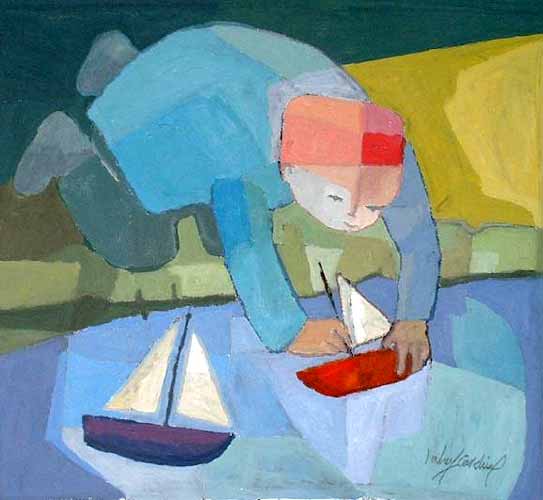 Boy and Boat