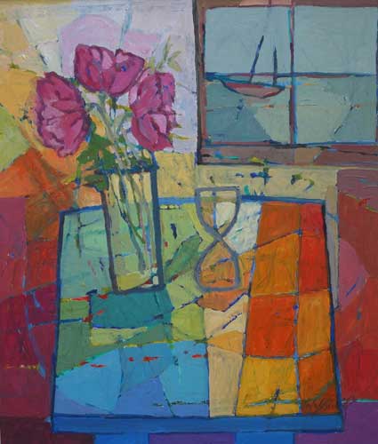 Pivoine a la Fenetre