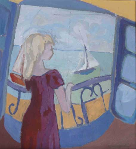 Girl at the Window