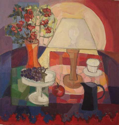 Still Life with Lamp